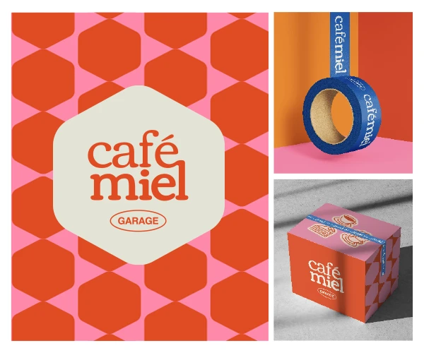 diseno de branding para emprendedores y organizaciones como cafe miel garage
